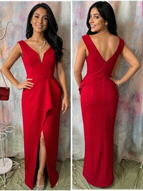 📌Black Halo Eve By Laurel Berman Lady in Red Evening - Formal - Prom Dress